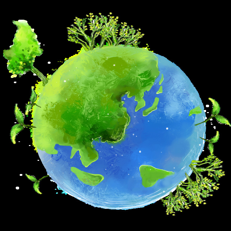 Logo địa cầu bảo vệ môi trường