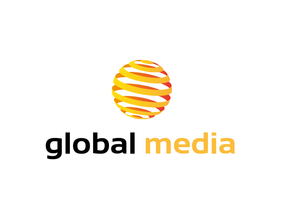 Logo địa cầu truyền thông