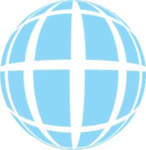 Logo địa cầu xanh