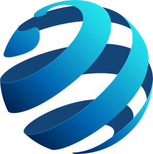 Logo quả địa cầu 3D