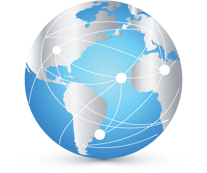 Logo quả địa cầu IT
