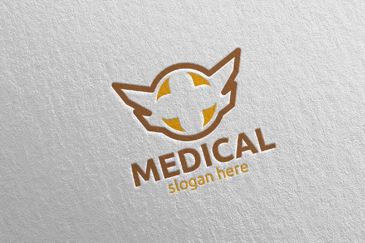 Mockup logo bệnh viện
