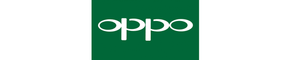 Logo Oppo nền xanh