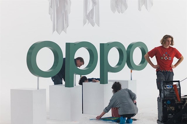 Logo Oppo sự kiện