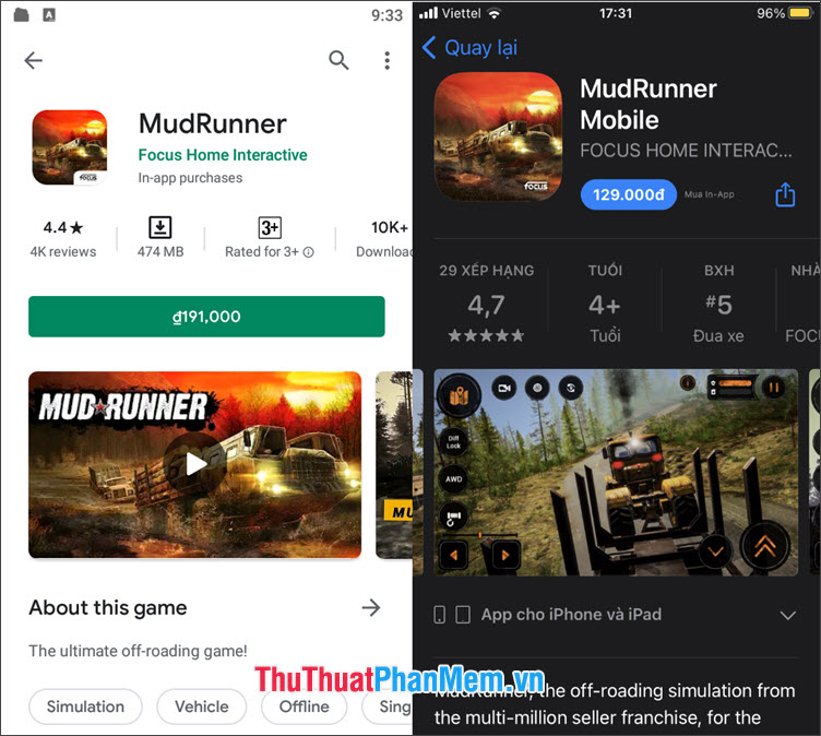 MudRunner Mobile
