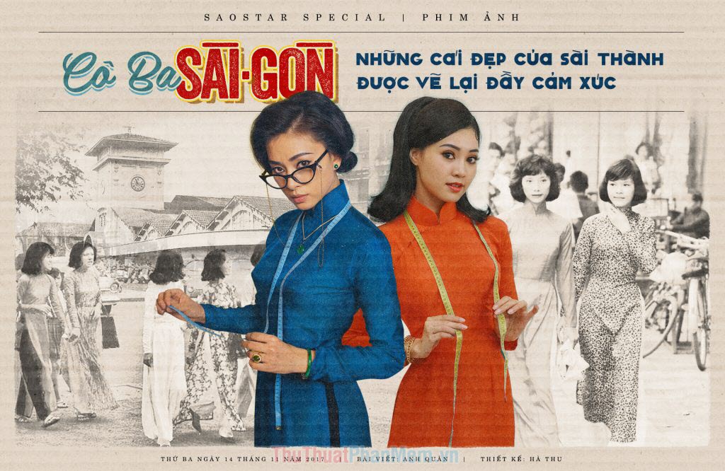 Bộ Font chữ Cô Ba Sài Gòn đẹp