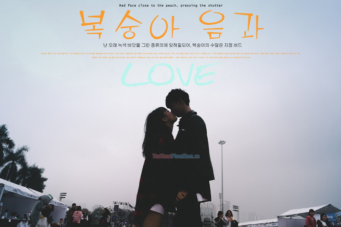 Chữ Hàn Quốc tình yêu đẹp