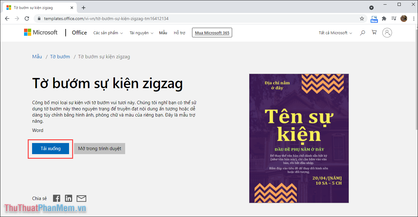 Nhấn vào ảnh để phóng to Nhấn vào Tải xuống để lưu trữ về máy tính