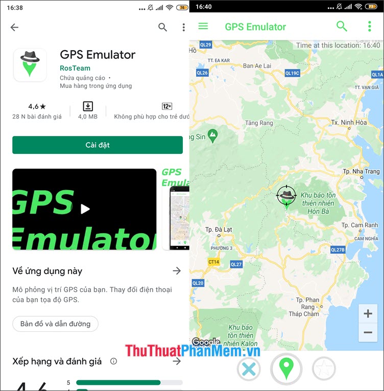 Top 5 ứng dụng Fake GPS trên Android