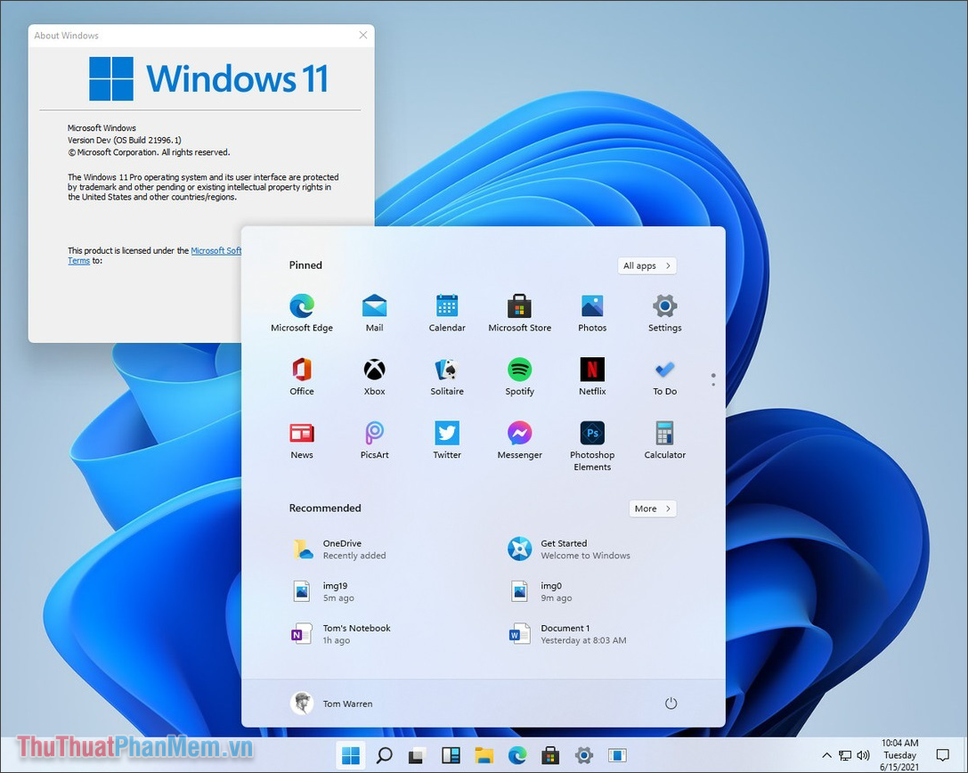 Microsoft đã hỗ trợ người sử dụng nâng cấp lên Windows 11 trực tiếp trên máy tính sử dụng Windows 10