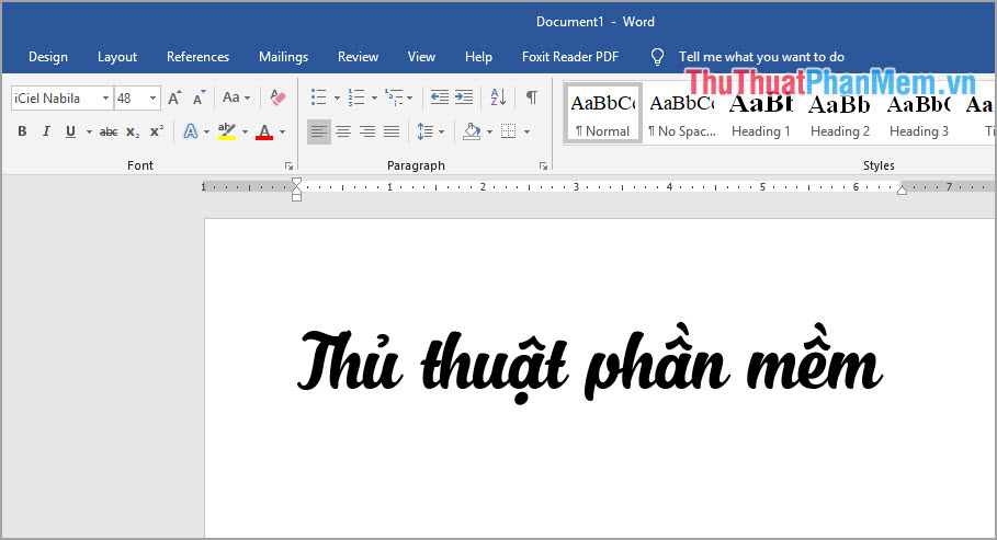 Font chữ viết tay Việt hóa đẹp nhất