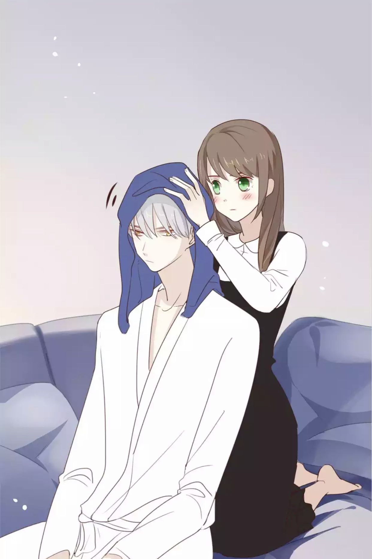 Hình hình họa Anime tình thương yêu ngọt ngào và lắng đọng cực kỳ đẹp