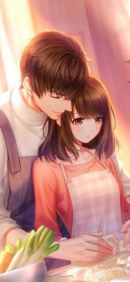Hình ảnh Anime tình yêu ngọt ngào dễ thương tuyệt đẹp