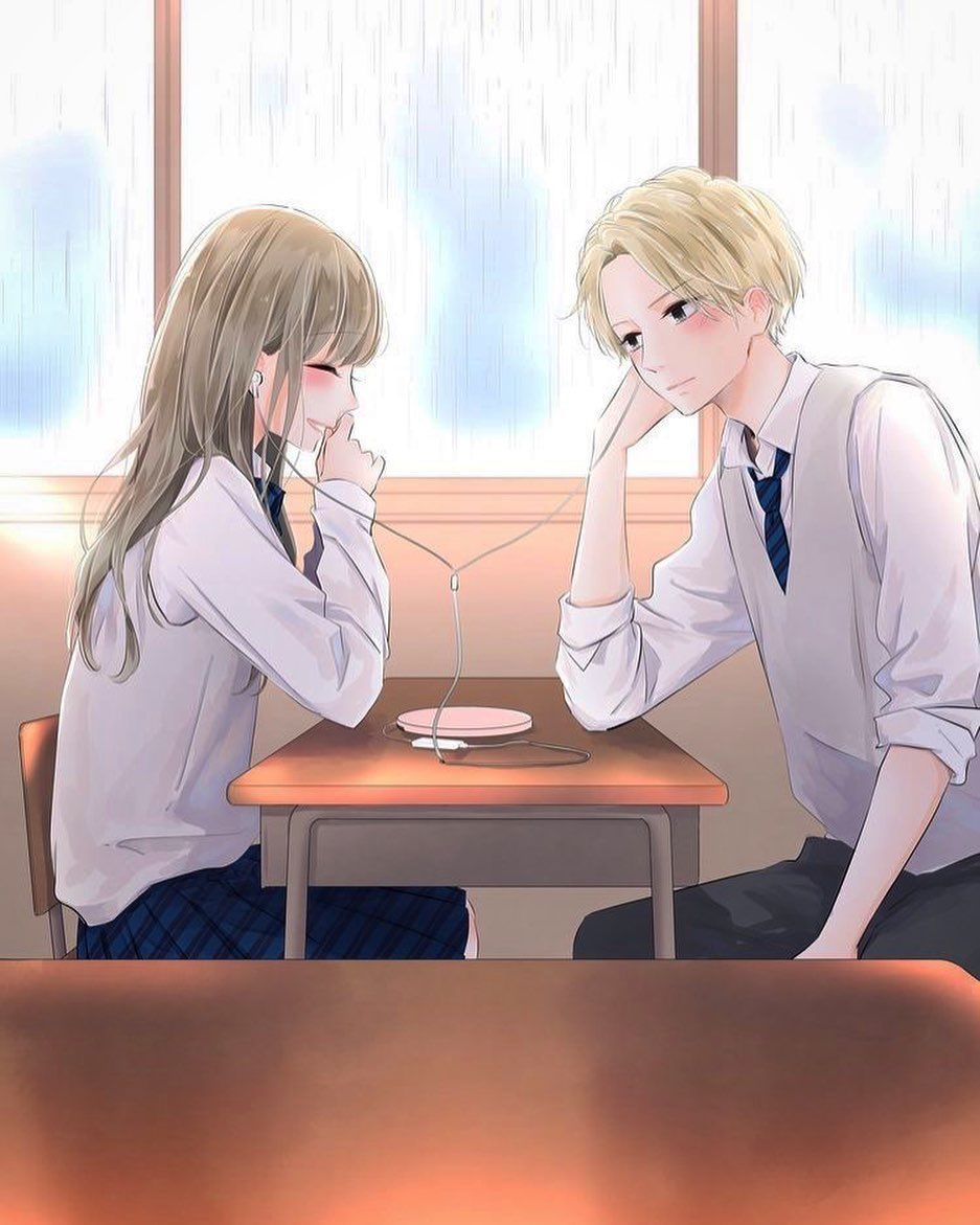 Hình ảnh Anime tình yêu ngọt ngào đẹp