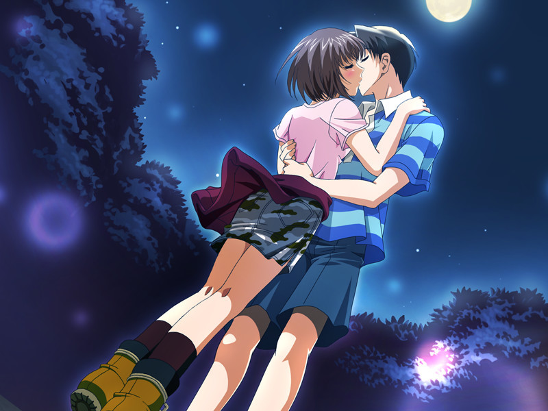 Hình hình họa Anime tình thương yêu ngọt ngào