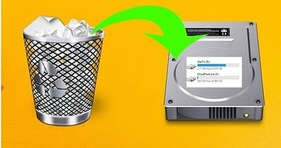 Khôi phục dữ liệu trong thùng rác máy tính