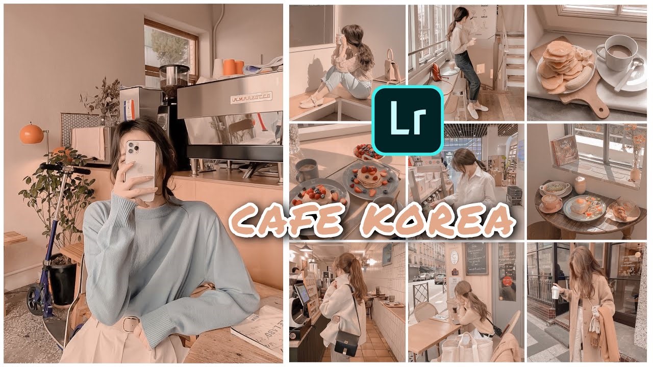 Preset màu Café Hàn Quốc