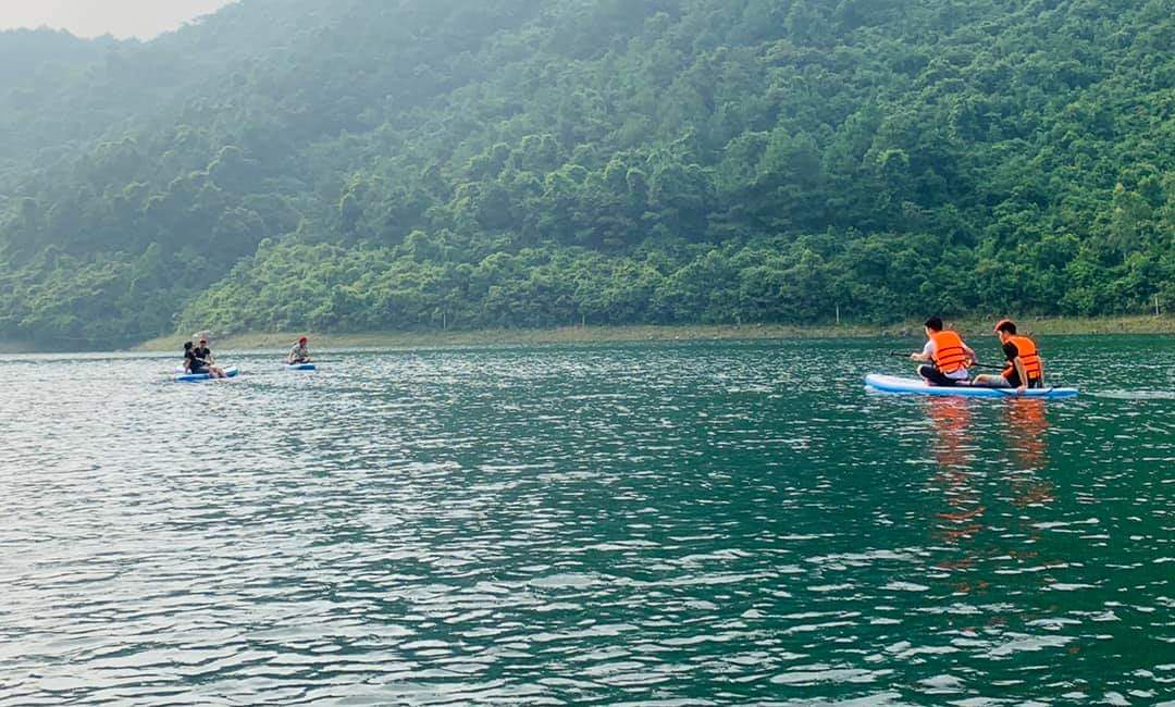 Hình ảnh về hồ Xạ Hương Tam Đảo