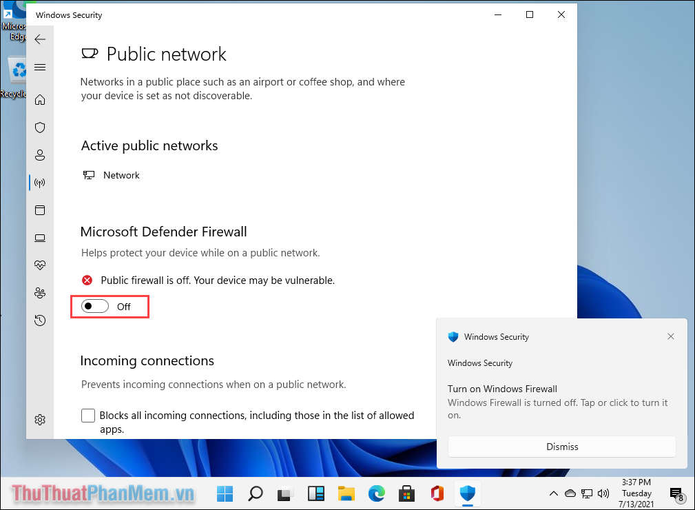 Tiến hành kích hoạt lại Windows 11 dựa trên khóa đã mua của bạn.