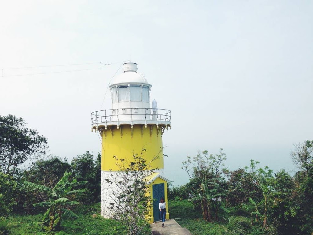 Hình ảnh ngọn hải đăng trên bán đảo Sơn Trà