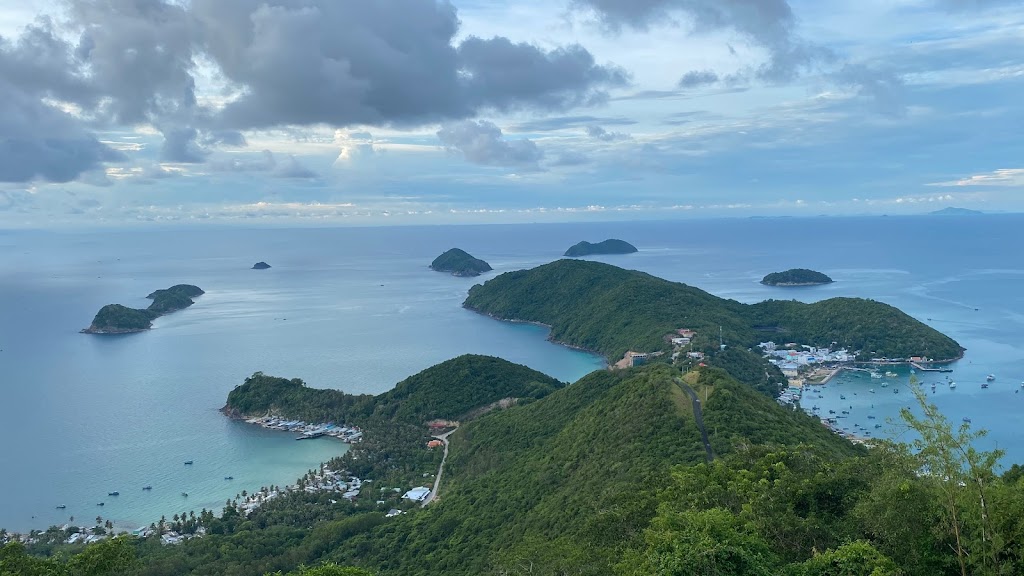 Hình ảnh toàn cảnh đảo Nam Du từ trên cao