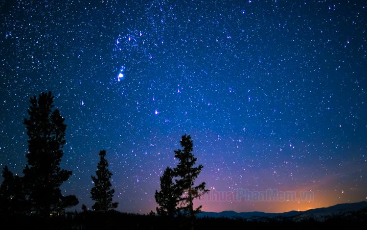Những bức ảnh bầu trời đêm đầy sao đẹp lung linh huyền ảo 1 Starry night wallpaper Night sky wallpaper Starry night sky