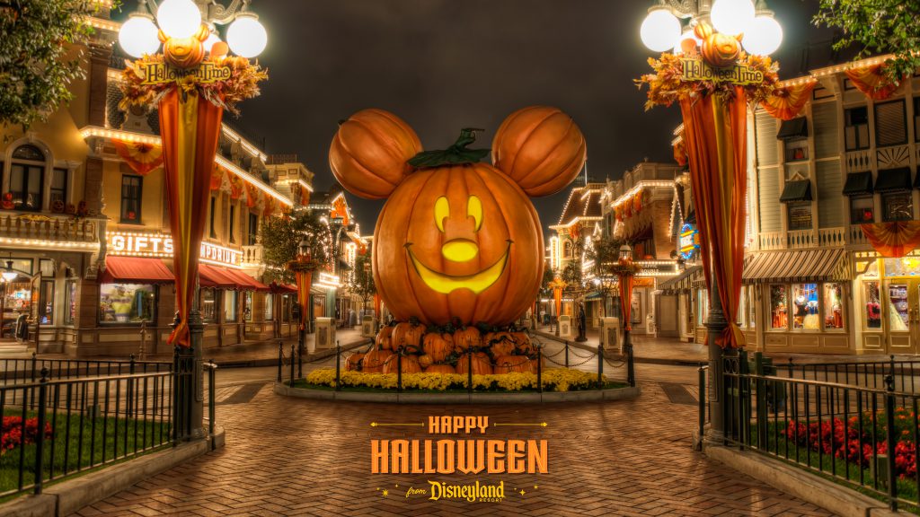 Hình ảnh bí ngô Halloween Disneyland