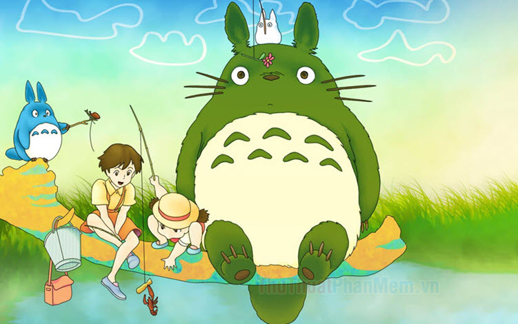 Hình nền Totoro đẹp, dễ thương