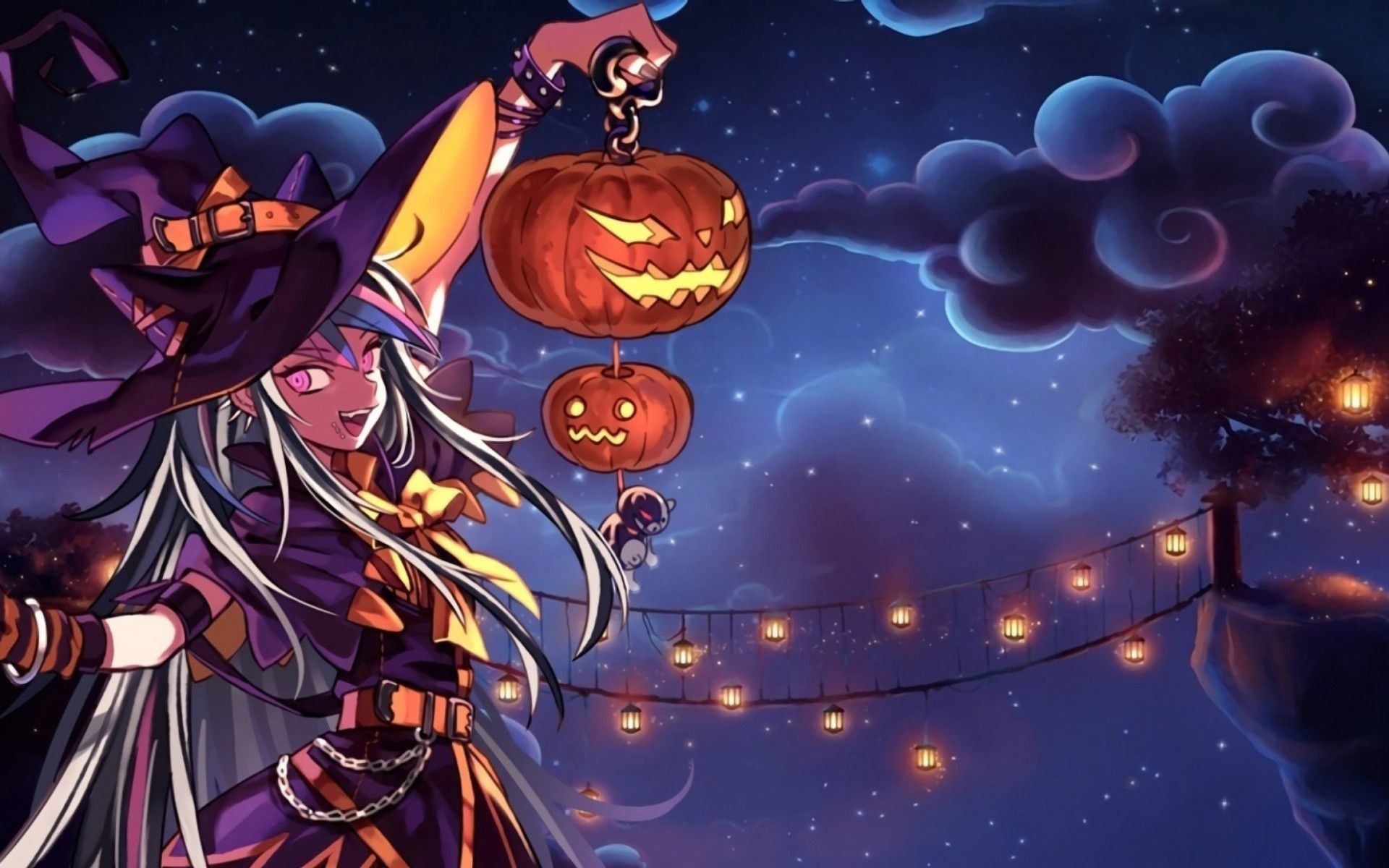 Hình vẽ digital chủ đề Halloween