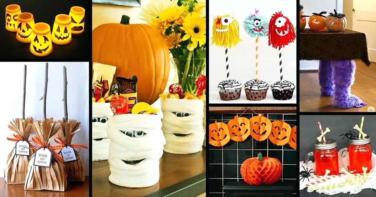 Ý tưởng làm đồ handmade trang trí Halloween cho lớp học