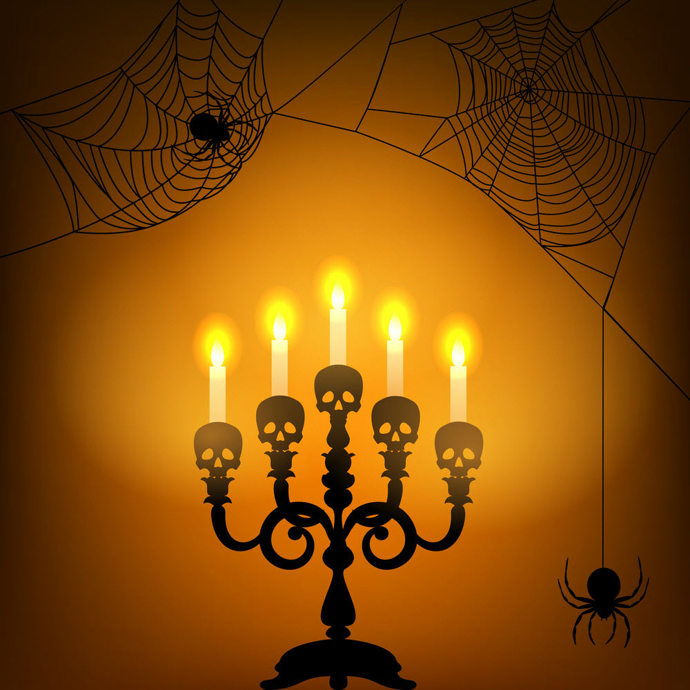 Hình ảnh con nhện Halloween