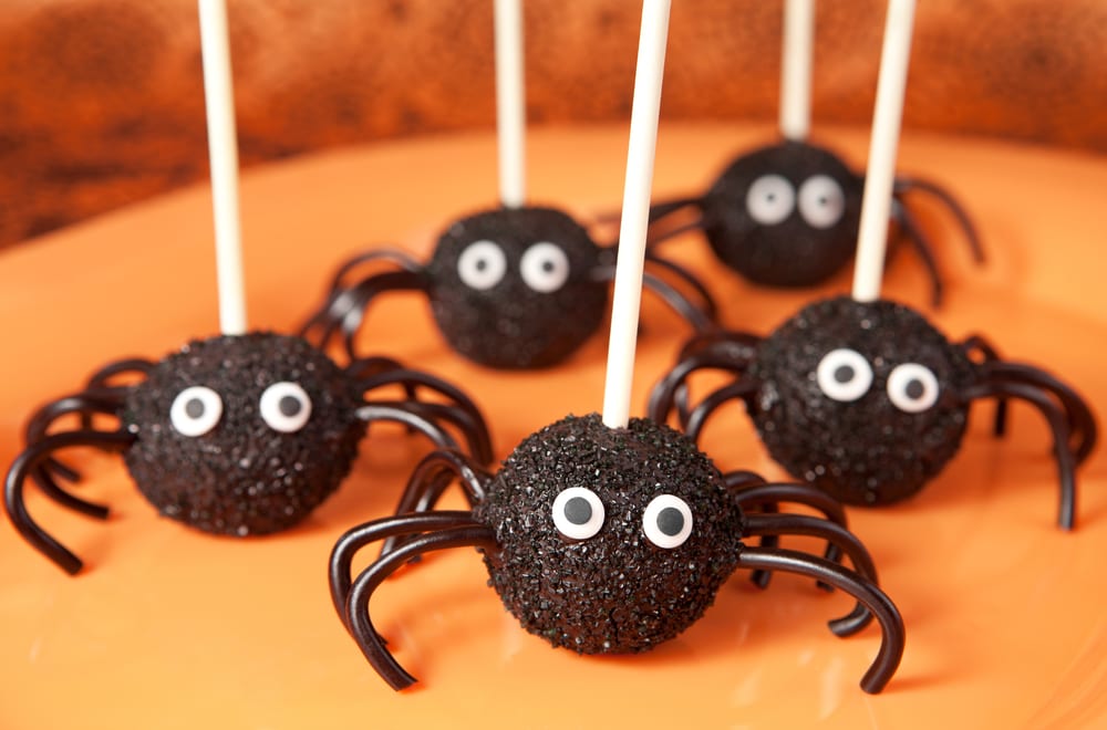 Hình ảnh kẹo người nhện Halloween