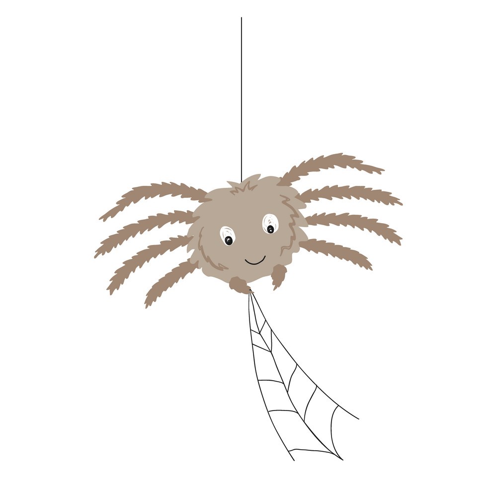 Hình ảnh người nhện Halloween đơn giản và đẹp