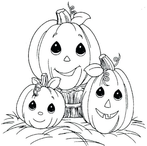 Vẽ Quả Bí Ngô Halloween  Tranh Tô Màu Chủ Đề Lễ Hội Halloween  YouTube