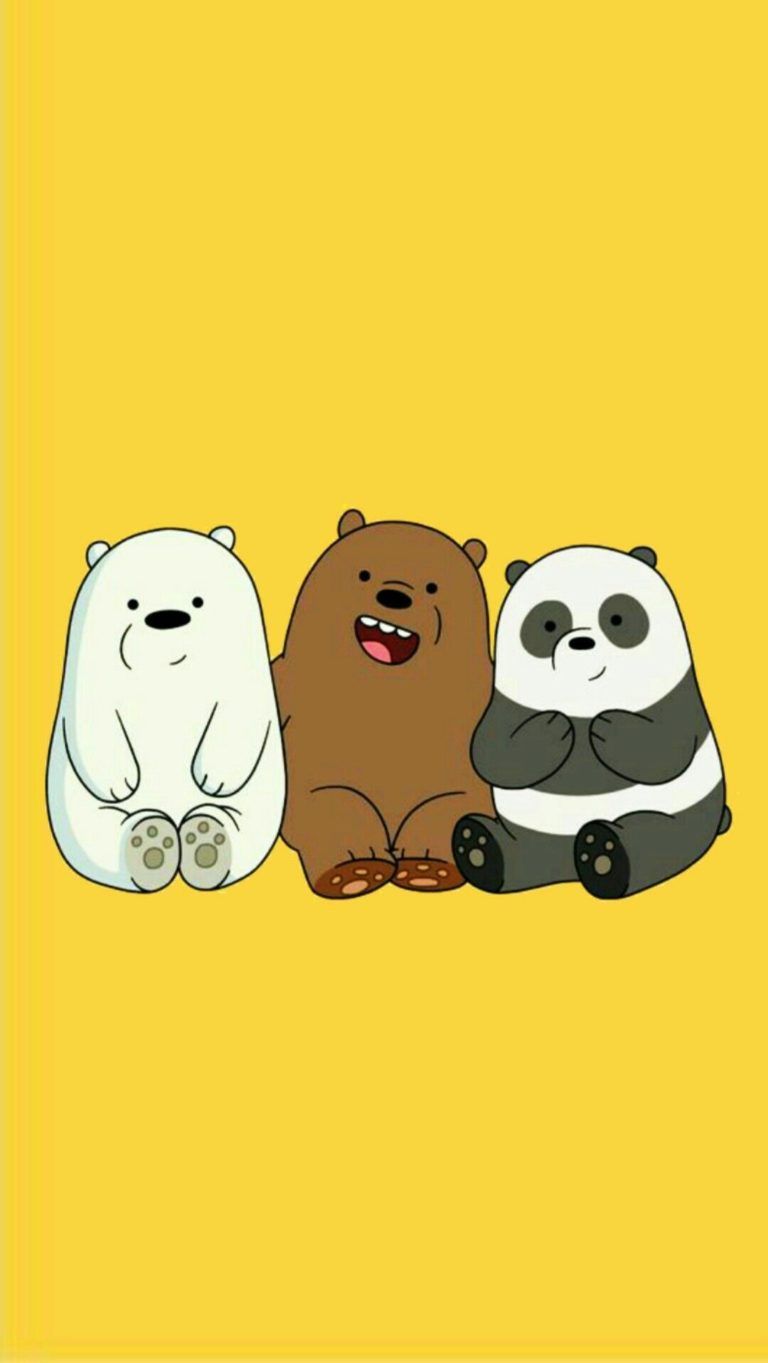 55 ảnh nền điện thoại cute dành cho fan của We Bare Bears BlogAnChoi Gấu con Động vật Gấu bắc cực