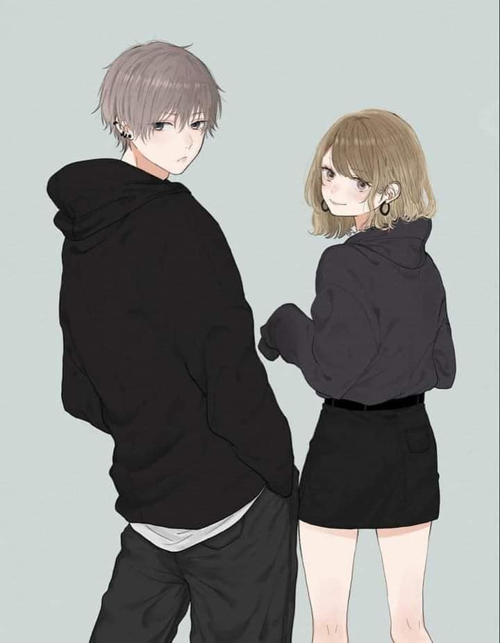 Hình ảnh anime cặp đôi xinh
