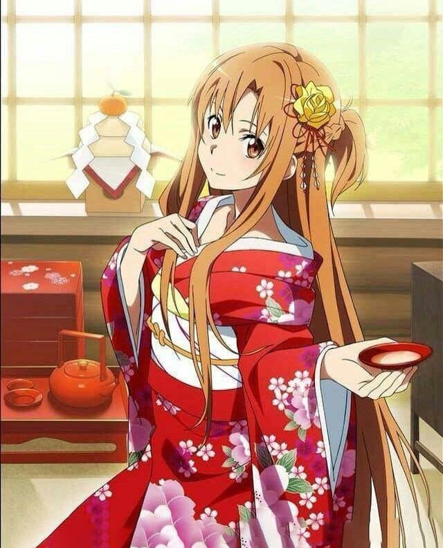 Hình ảnh anime kimono đẹp