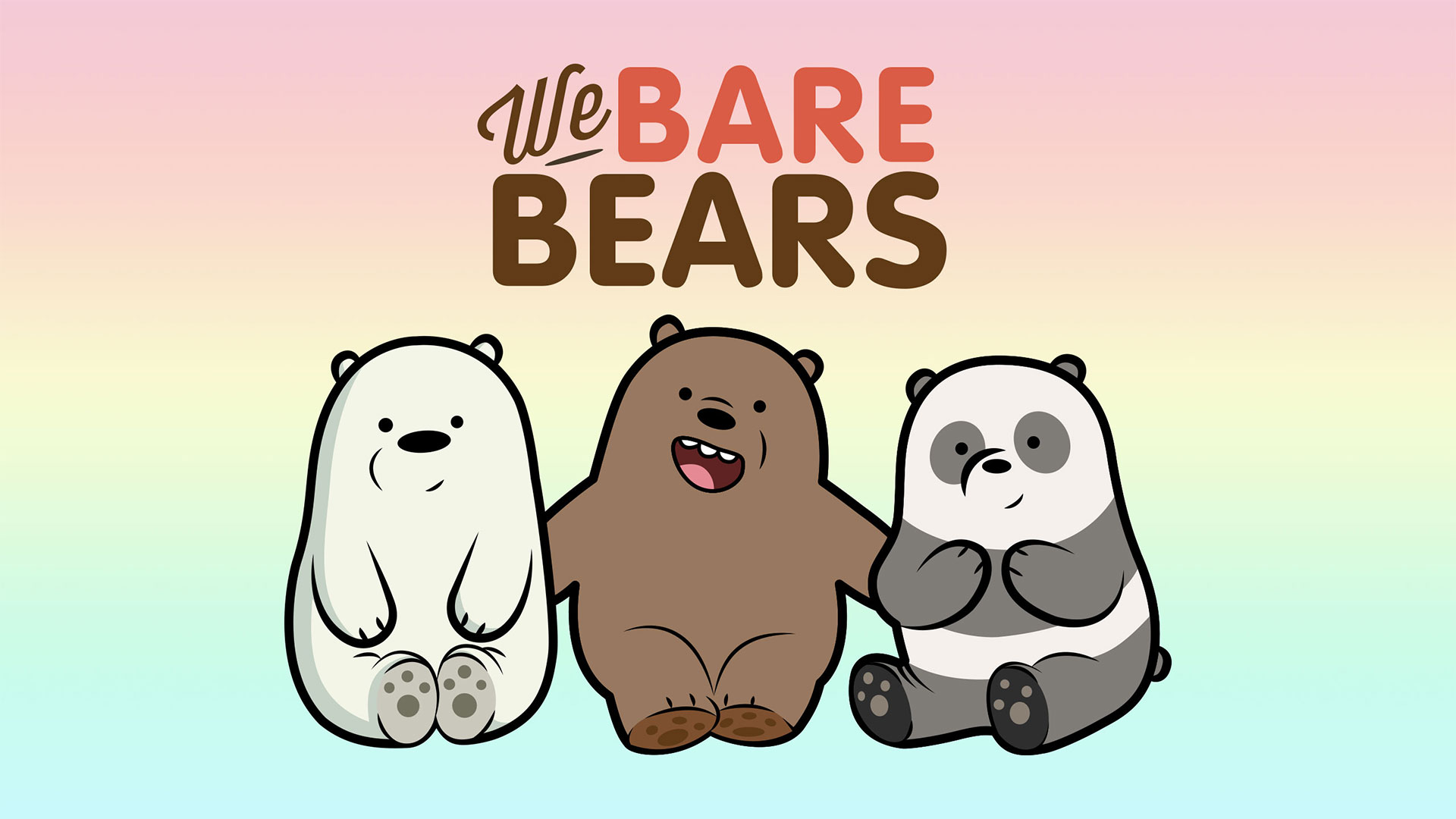 Hình nền We Bare Bears quality cao
