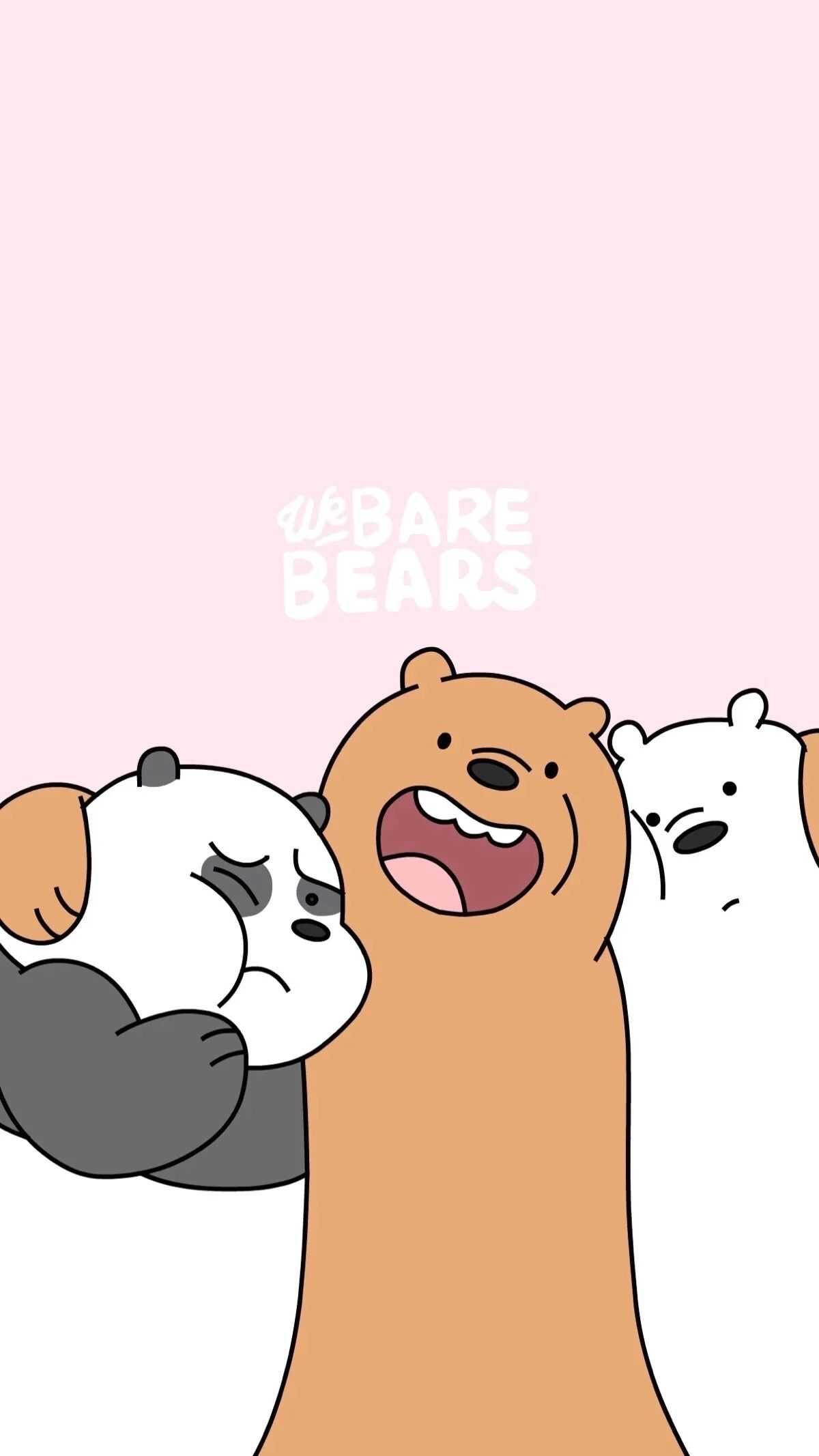 Hình nền We Bare Bears vui vẻ, hài hước