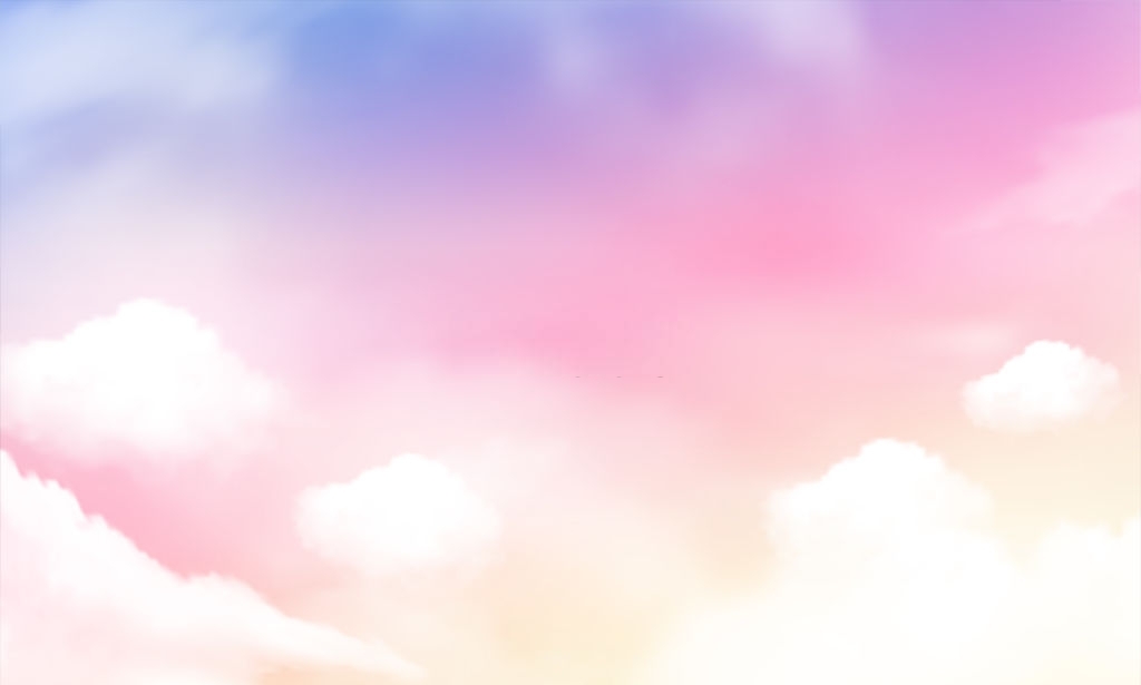 Background mây trời hồng