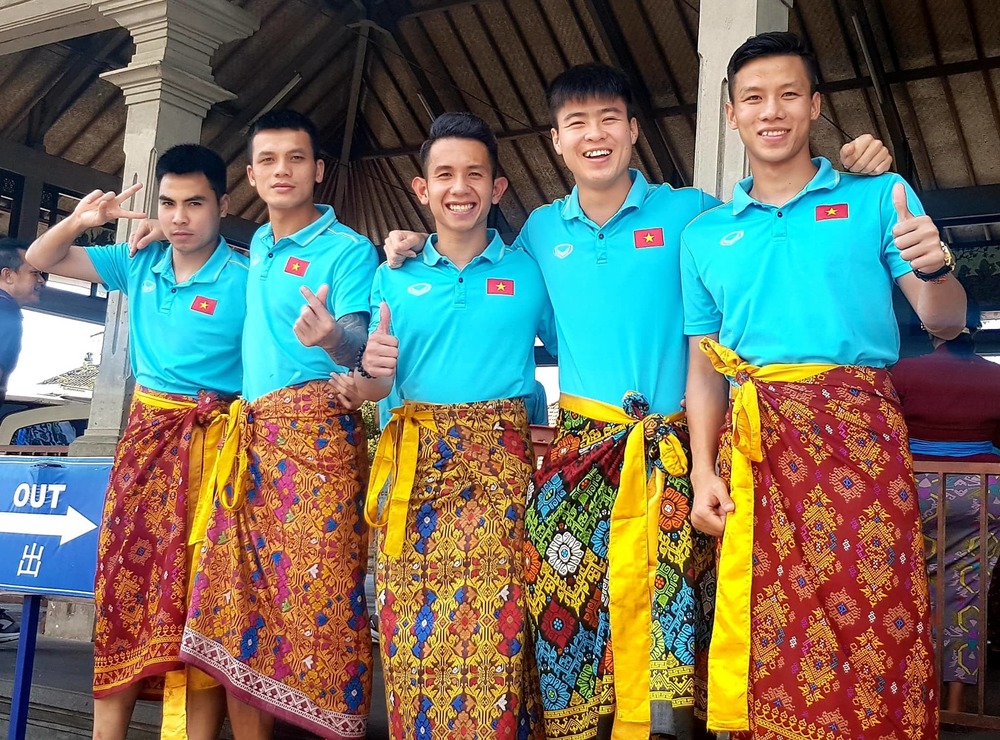 Hình ảnh Duy Mạnh và các cầu thủ U23 Việt Nam