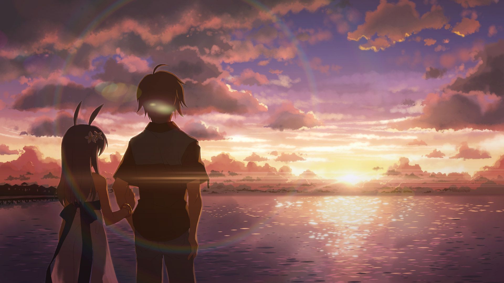 Hình nền tình yêu anime đẹp nhất