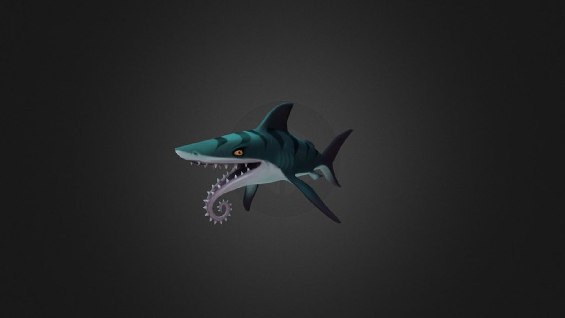 Hình ảnh cá mập 3D cute, đẹp nhất