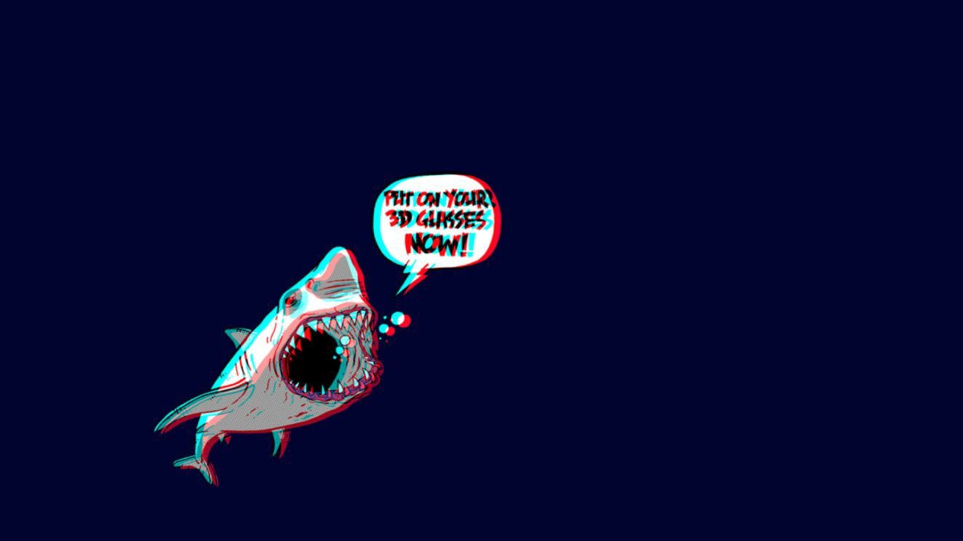 Hình ảnh cá mập hoạt hình cute, đáng yêu