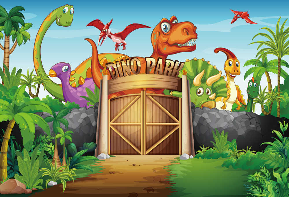 Hình ảnh công viên khủng long