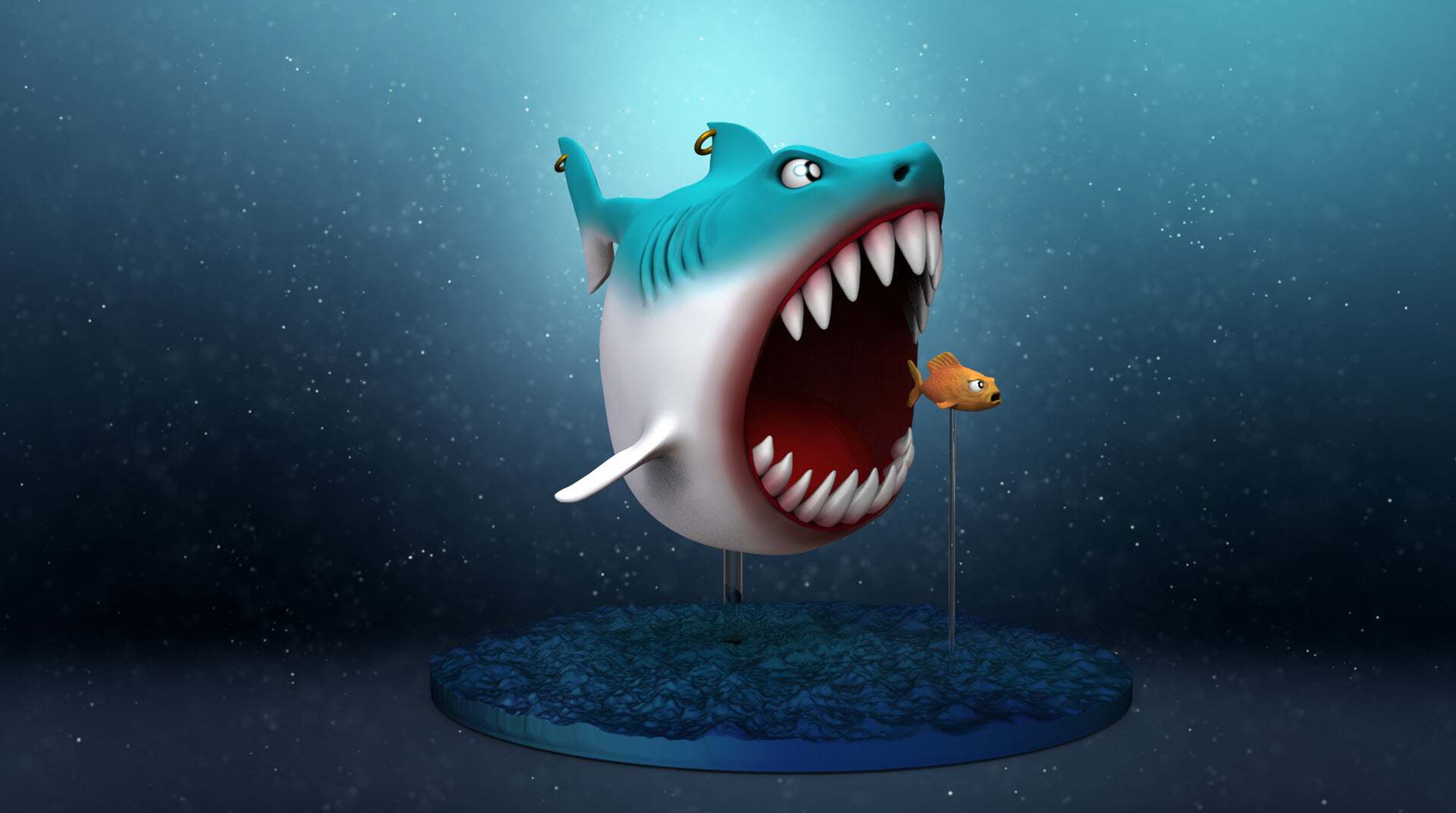 Hình nền cá mập 3D đẹp nhất