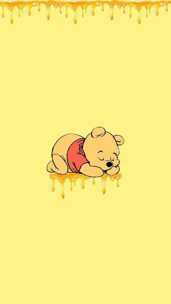 Hình nền gấu Pooh siêu đáng yêu