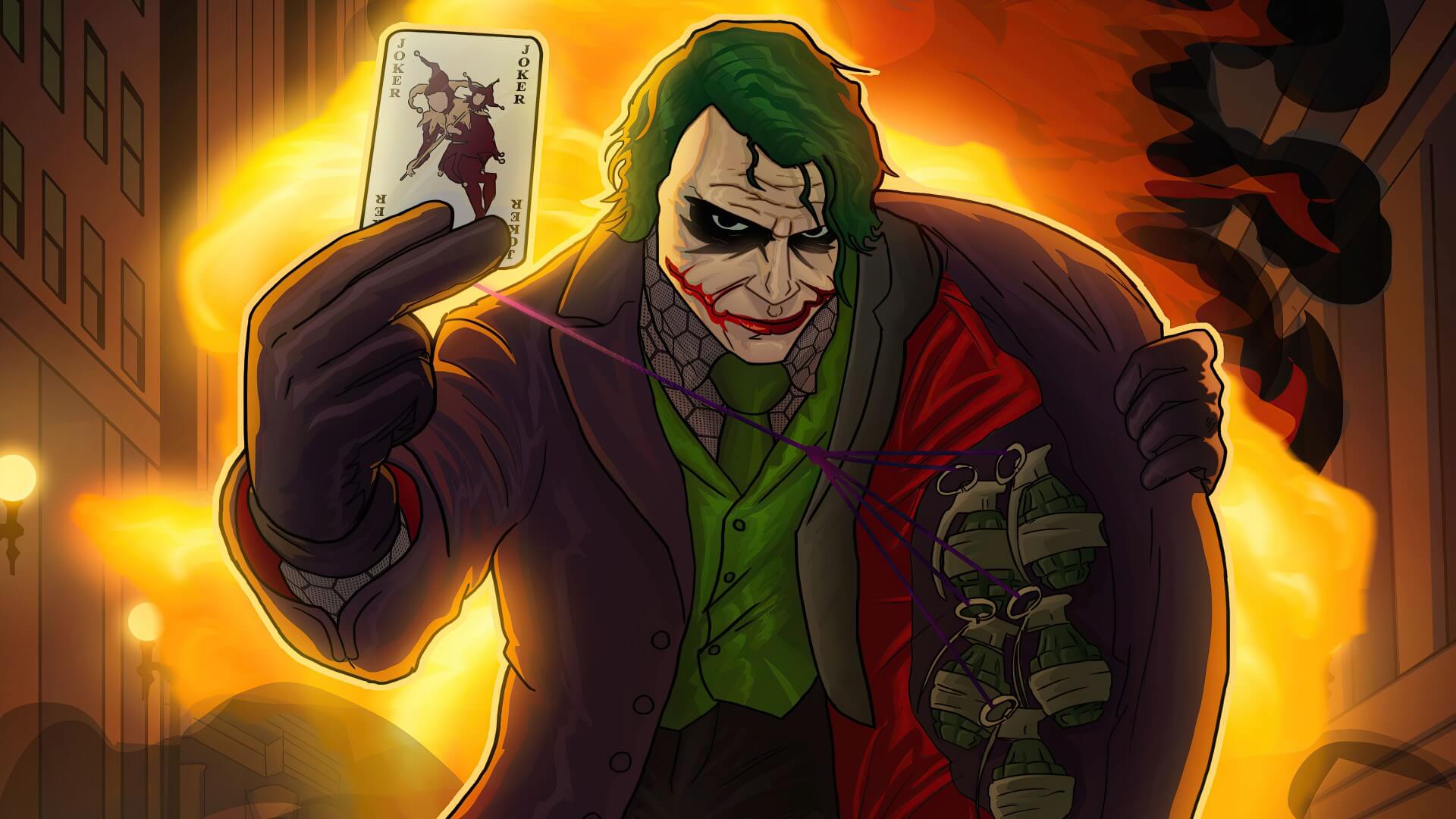 Hình nền anime Joker đẹp