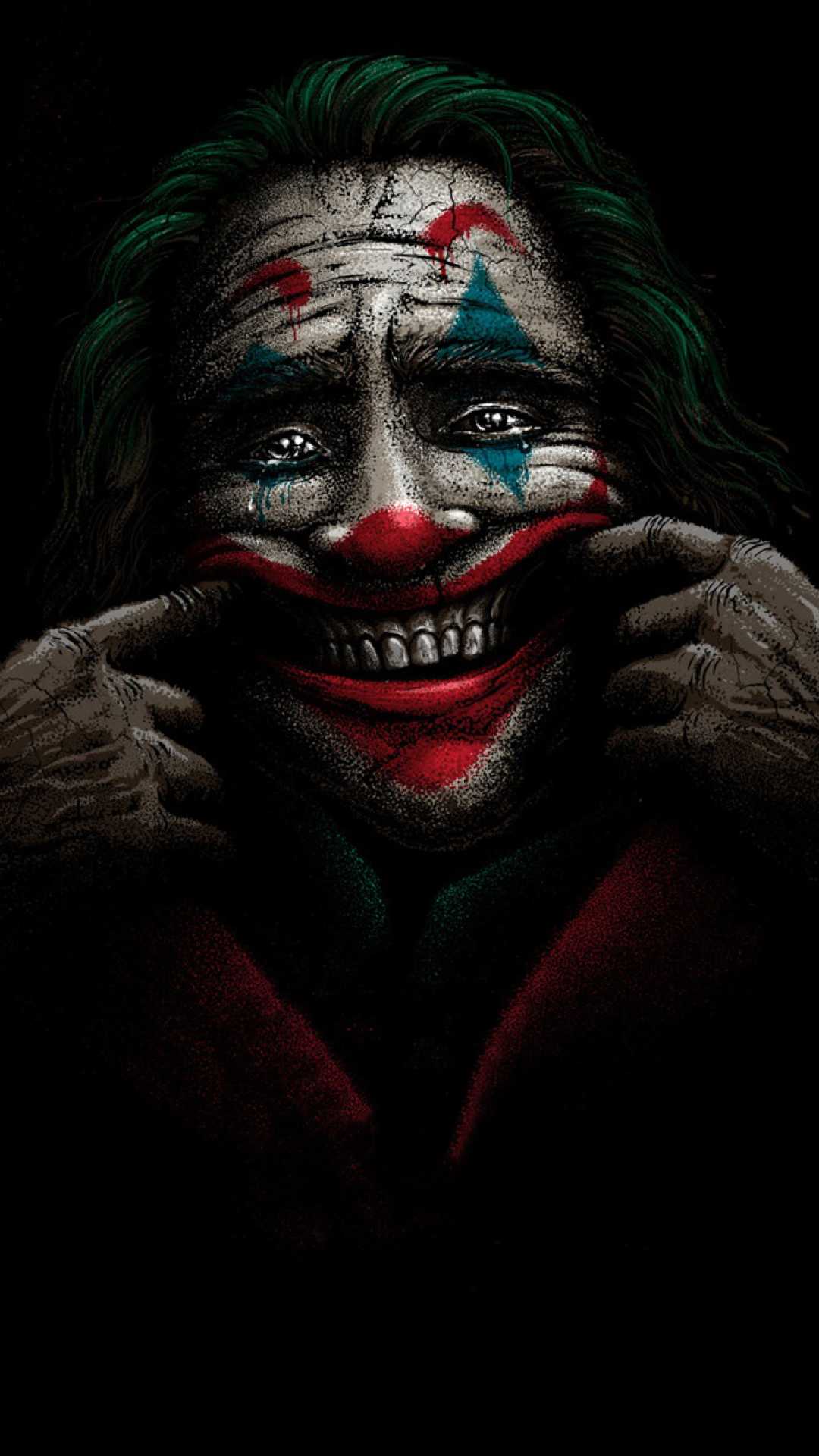 Joker khóc và cười hình nền buồn nhất