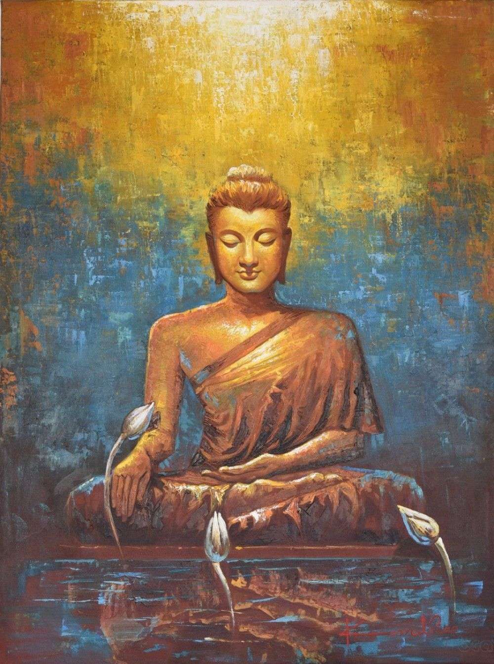 Phật giáo hình ảnh thiền thanh tịnh
